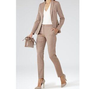 Reiss Turner Slim Leg Tailored Trouser Pants Size 6 Career Office